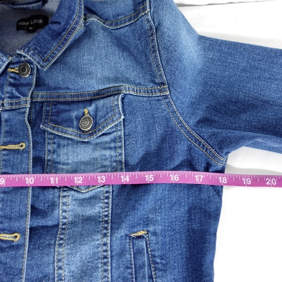 Women's | New Look | Medium Wash Blue Denim Jacket - Medium - Picture 8 of 13